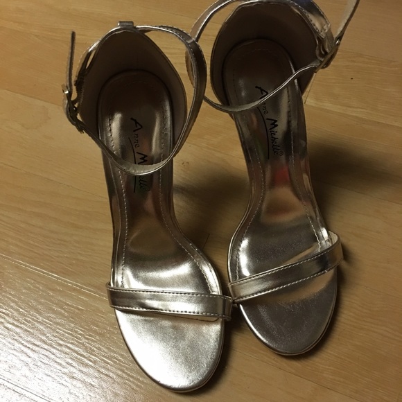 Ankle strap heels