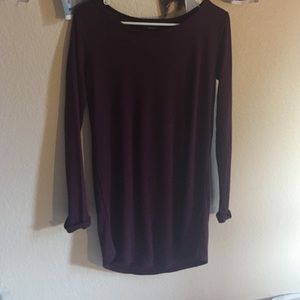 Forever 21 Maroon Sweater Dress