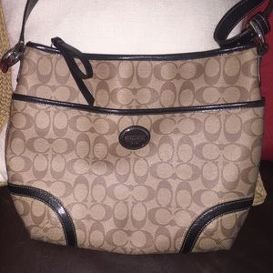 Coach adjustable strap purse