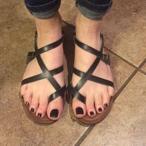 Mossimo straps sandals! Size 6 1/2