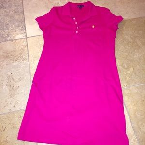 Polo Shirt Dress L