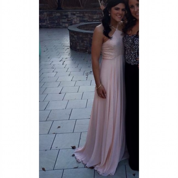 Beautiful light pink ball gown, worn once