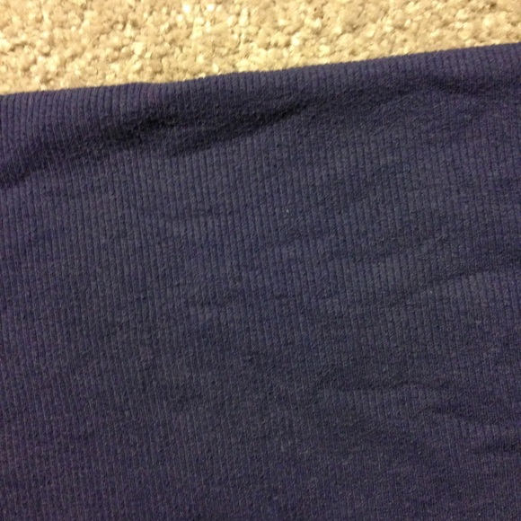 Navy Blue Ribbed Tank AEO - Picture 3 of 3