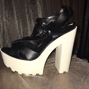 Chunky Platform Heels
