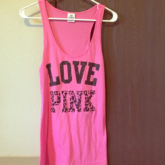Pink Victoria secret tank top