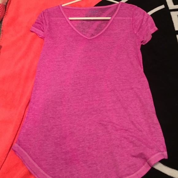 purple shirt