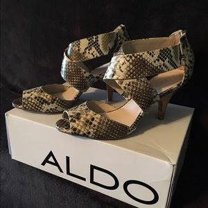 Aldo leather sandals