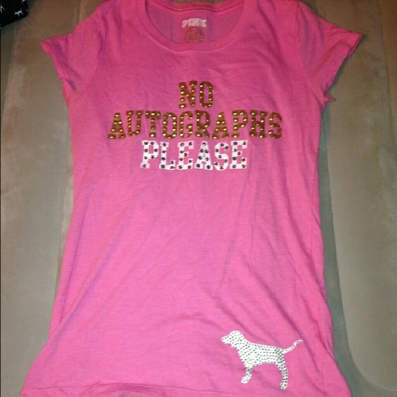 ISO VS PINK No Autographs Please Tee