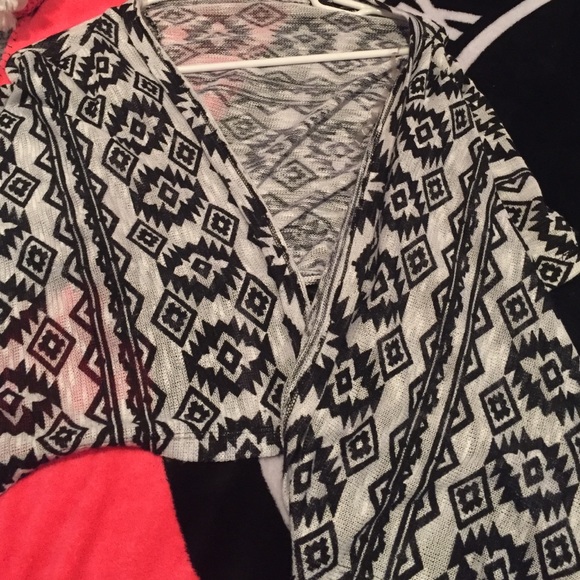 ikat cardigan