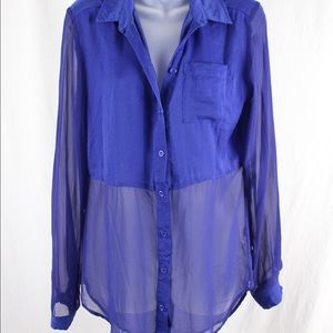 Free people present sheer blouse