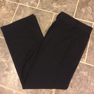 Pink Twill Black Slacks!!