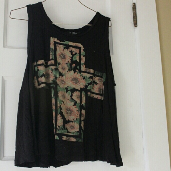 Black cross tank
