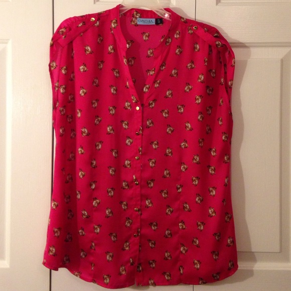 Cynthia Rowley Fox Shirt