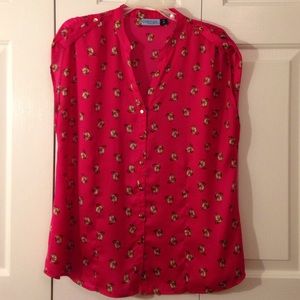 Cynthia Rowley Fox Shirt