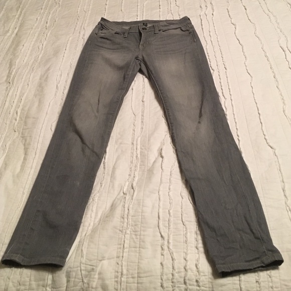 Gap light grey premium super skinny jeans
