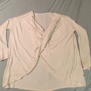 EUC Lululemon Iconic Wrap Sweater in White