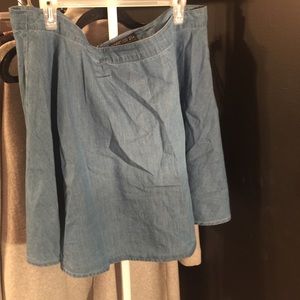 ⚠️24 HOUR SALE⚠️JEAN FLARE SKIRT