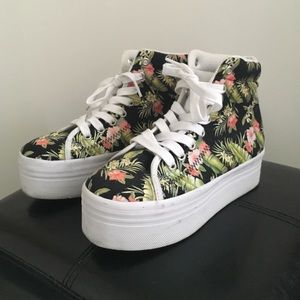 Homg Platform Sneakers by Jeffrey Campbell
