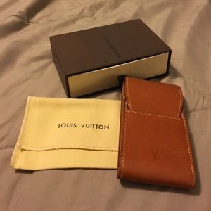 Louis Vuitton cigarette/cell phone case