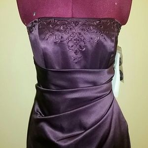 Size 6 brand new never worn davids bridal ballgown