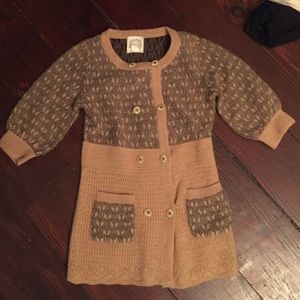 Anthropologie Liamolly double breasted sweater