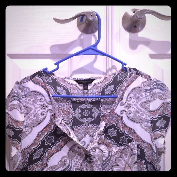 Banana republic Paisley Blouse