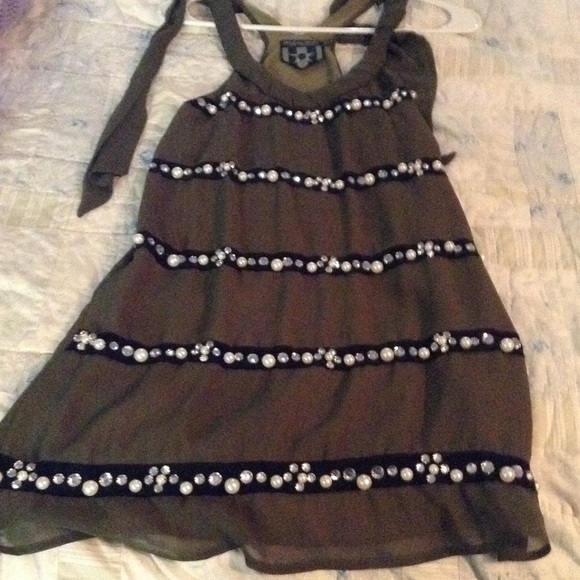 Army green going out dress!