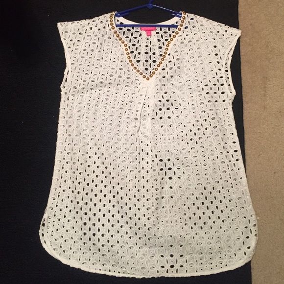 Lily Pulitzer Lace Bathing suit cover up