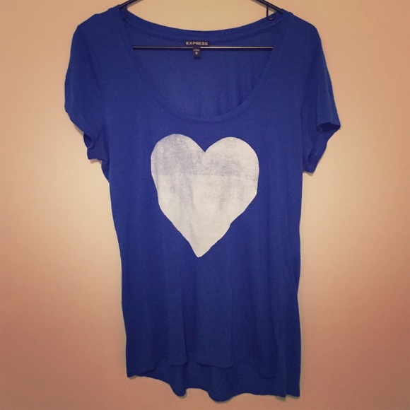 Express blue top