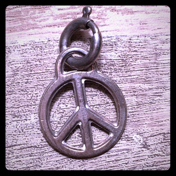 Tiffany & Co Peace Sign Charm