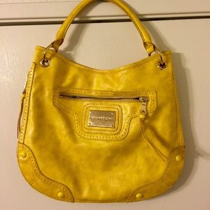 Gianni Bini Yellow Shoulder Bag - Purse