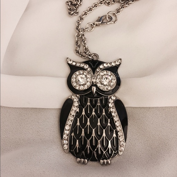 Owl long necklace <3