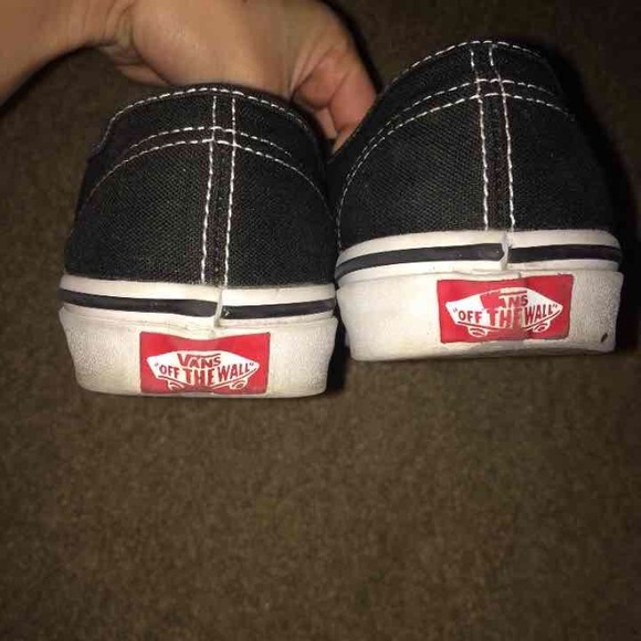 ‼️SOLD‼️VANS The Authentic BLACK - Picture 2 of 4