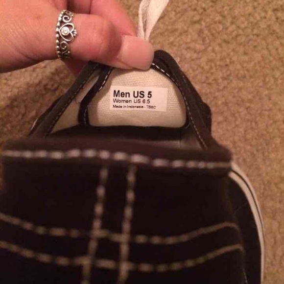 ‼️SOLD‼️VANS The Authentic BLACK - Picture 4 of 4