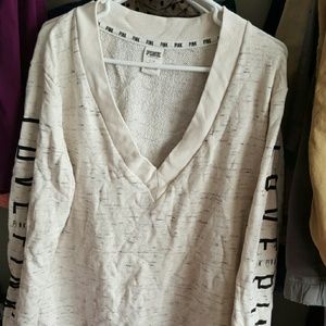 On hold! Vs pink v neck sweater