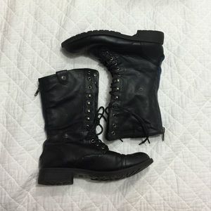 Black Combat Boots