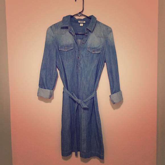 Denim dress