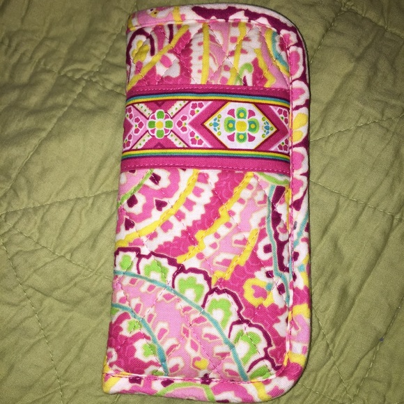 Vera Bradley glasses case.