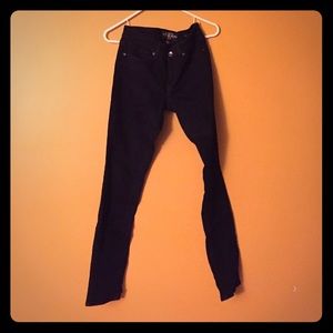 Lucky Brand Charlie Skinny Jeans black
