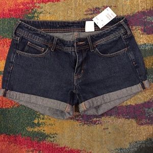 H&M skinny low waist denim short