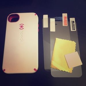 Iphone 4 case & protector