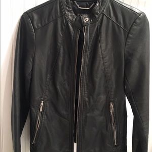 Express leather jacket