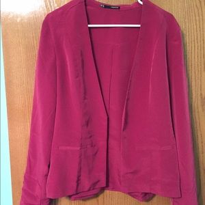 XL Maurice's fuchsia blazer