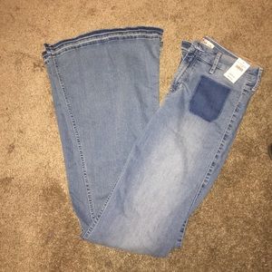 high rise bell bottom