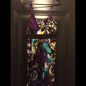 Multicolor Business Casual Dress