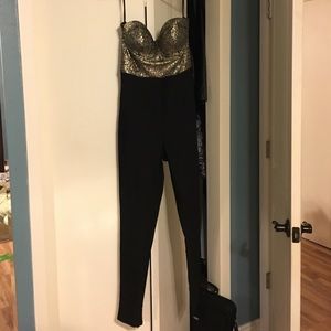 Strapless jumpsuit NWT