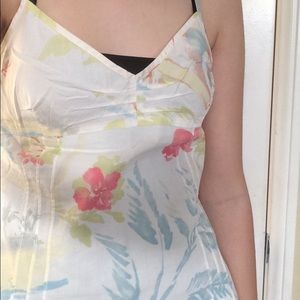 Floral tank top