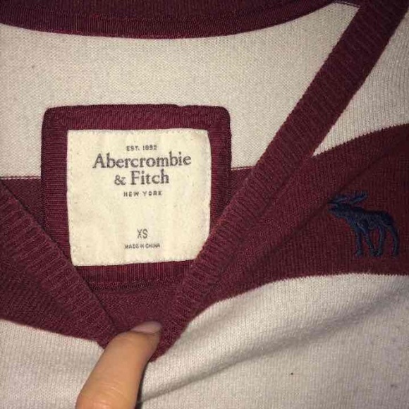 Abercrombie & Fitch stripes 3/4 Longsleeve - Picture 3 of 3