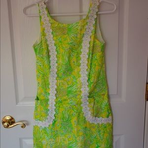 Lilly Pulitzer Limeade Roar of the Jungle Dress