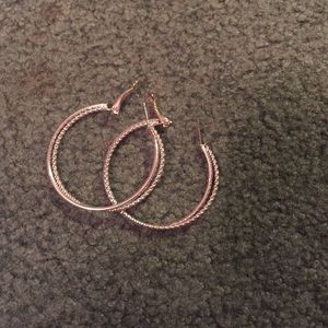 Hoop earrings